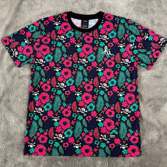 In4mation x Phantaci Floral Tee Sz M - Picture 1 of 4